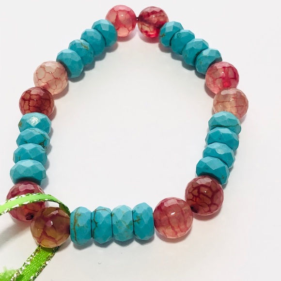 BNWT! Turquoise, Onyx, Tigers Eye, Rhodolite - Picture 4 of 4